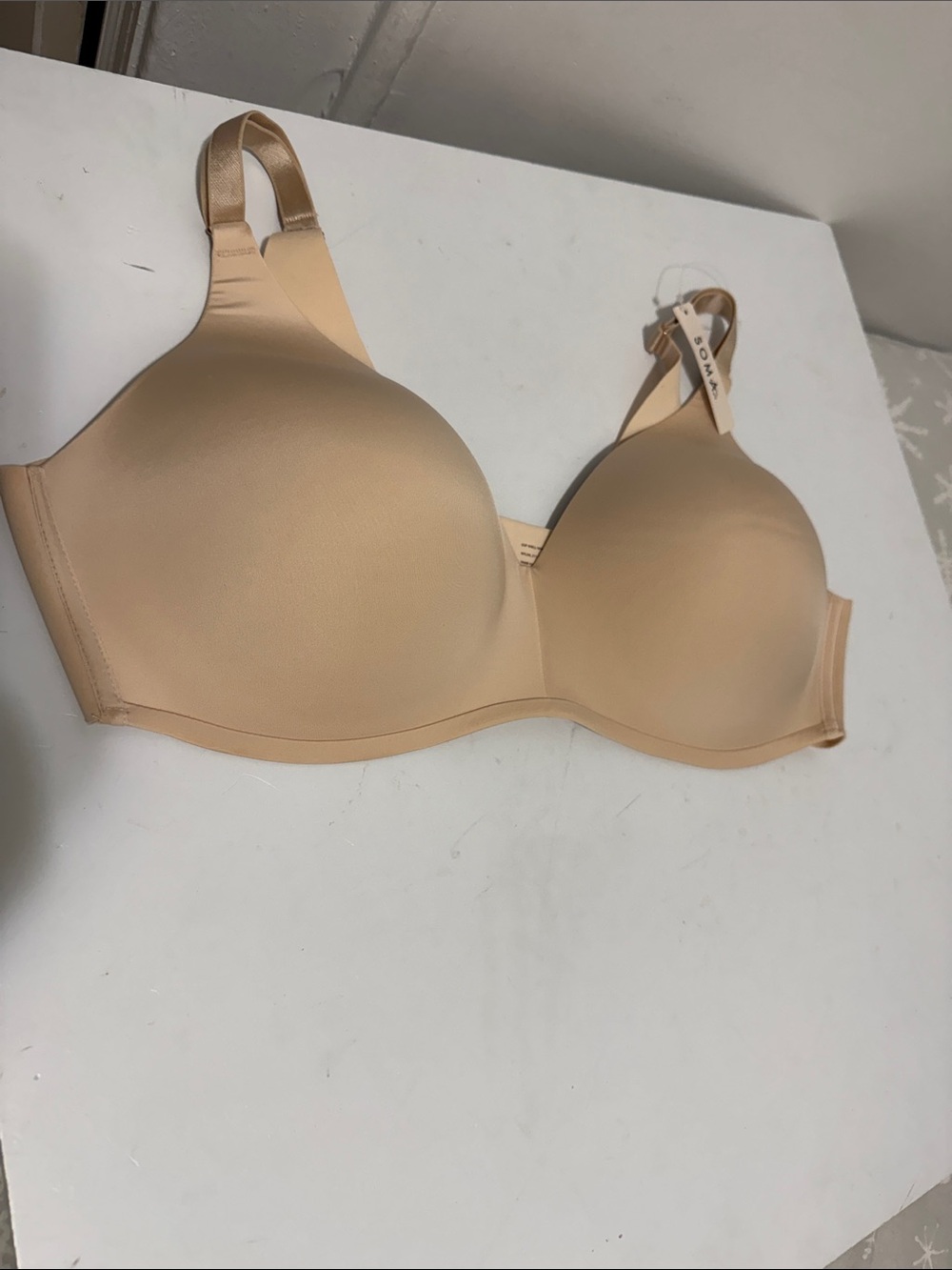 Soma Beige Smooth Moulded Bra